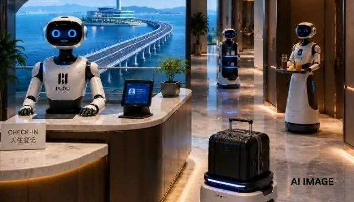 China to open world’s first fully robot-serviced hotel in 2027